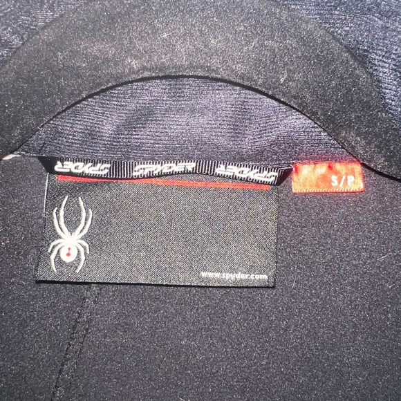 Spyder Black and red Mens size small zip up jacket - Picture 6 of 7